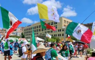 Mexicanos na Jornada Mundial da Juventude 2023.