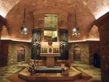 Túmulo de são Francisco de Assis.