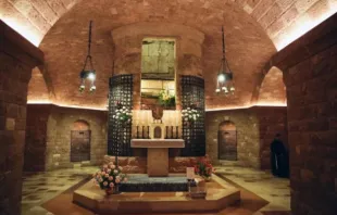 Túmulo de são Francisco de Assis.