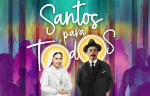 Cartaz promocional da campanha "Santos para Todos".