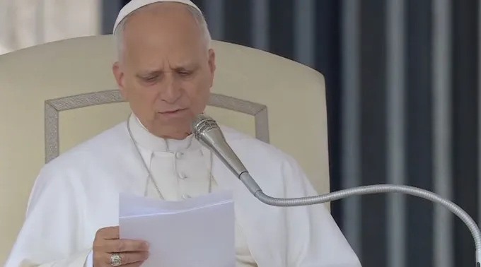 Leão XIV no Vaticano na audiência geral de 15 de outubro de 2025 ?? 