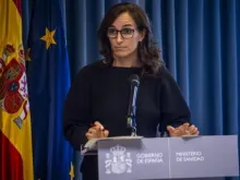 Mónica García, ministra da Saúde da Espanha.
