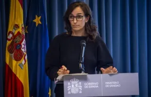 Mónica García, ministra da Saúde da Espanha.