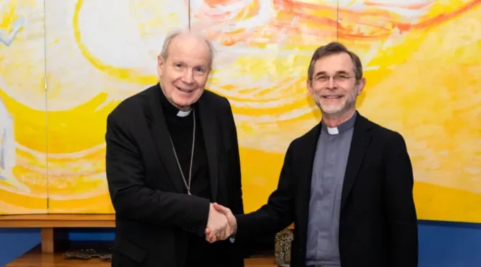 O cardeal Christoph Schönborn e Josef Grünwidl ?? 