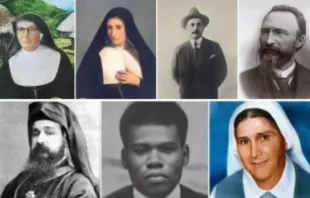 Santos canonizados hoje (19) pelo papa Leão XIV.