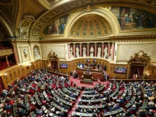 Senado da França, em Paris, em 1° de fevereiro de 2023.