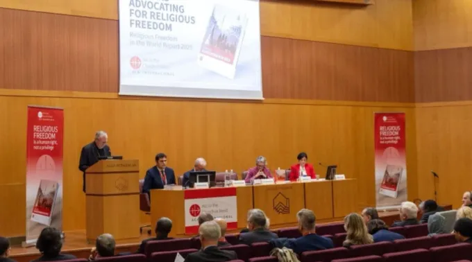 Cardeal Pietro Parolin discursa na apresentação do Relatório sobre a Liberdade Religiosa no Mundo 2025 ?? 
