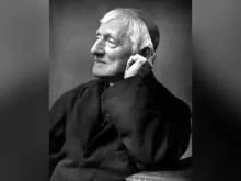 São João Henrique Newman perto do fim de sua vida, em 1887.