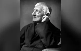 São João Henrique Newman perto do fim de sua vida, em 1887.