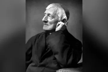 São João Henrique Newman perto do fim de sua vida, em 1887