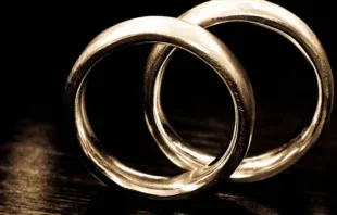 Par de alianças. Imagem referencial.