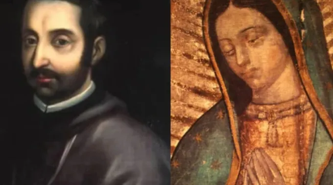 Nossa Senhora de Guadalupe e o beato Juan de Palafox y Mendoza ?? 