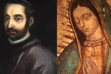 Nossa Senhora de Guadalupe e o beato Juan de Palafox y Mendoza