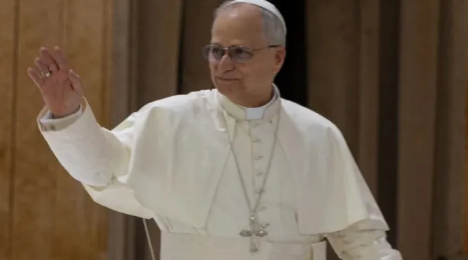 Papa Leão XIV na Aula Paulo VI ?? 