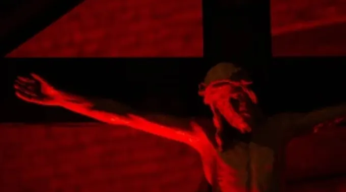 Captura de vídeo sobre a Semana Vermelha 2025 da fundação pontifícia Ajuda à Igreja que Sofre ?? 