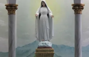 Imagem de Nossa Senhora. Imagem referencial.