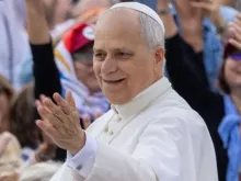 Papa Leão XIV no Vaticano.