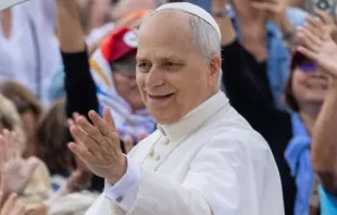 Papa Leão XIV no Vaticano.
