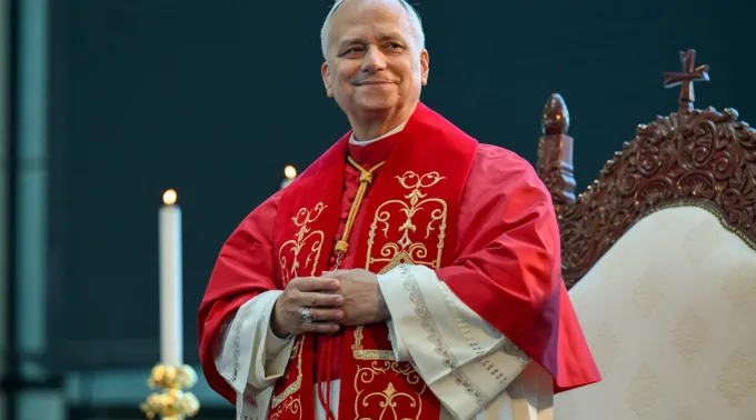 O papa Leão XIV em Harissa, Líbano