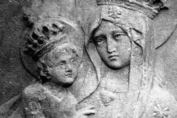 A Virgem Maria e o Menino Jesus