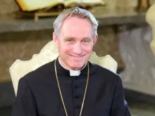 Arcebispo Georg Gänswein, ex-secretário do papa Bento XVI.