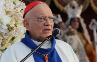 Cardeal Baltazar Porras.