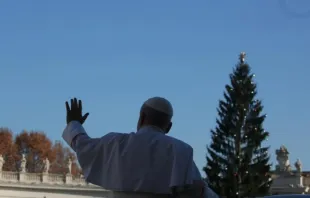 O papa Leão XIV na audiência geral de ontem (10) no Vaticano.