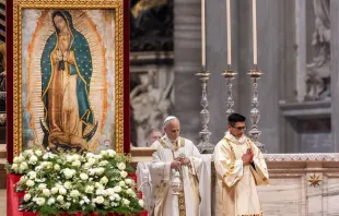 O papa Leão XIV celebra missa hoje (12) no Vaticano, na solenidade de Nossa Senhora de Guadalupe.