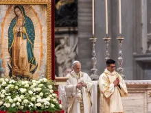 O papa Leão XIV celebra missa hoje (12) no Vaticano, na solenidade de Nossa Senhora de Guadalupe.