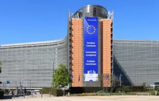 O edifício Berlaymont em Bruxelas, Bélgica, sede da Comissão Europeia.