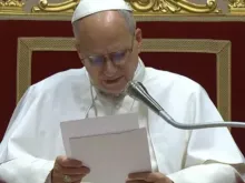Papa Leão XIV discursa hoje (22) para autoridades da Cúria Romana no Vaticano.