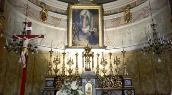 Interior do santuário da Madonna dei Fiori ?? 