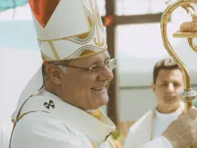 Cardeal Paulo Cezar Costa  na missa de encerramento do Ano Jubilar da Esperança, na catedral de Brasília