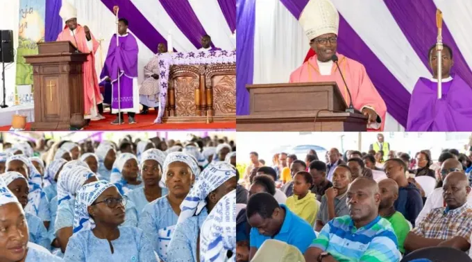 Comemorações do Dia da Família na paróquia de Santo Agostinho em Msongari, Quênia ?? 