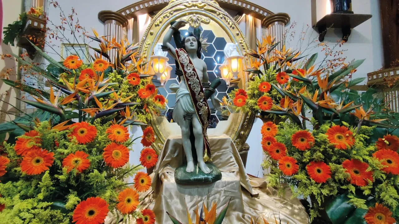 Imagem peregrina de são Sebastião vai ao Santuário Cristo Redentor