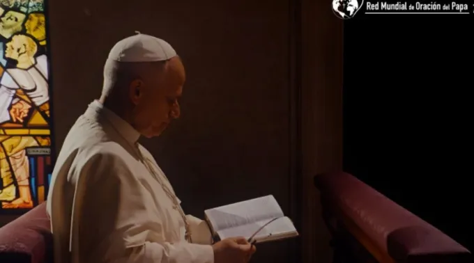 Imagem oficial da campanha Reze com o Papa para janeiro de 2026 ?? 