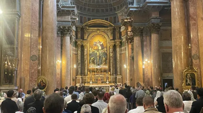 Missa solene de encerramento da peregrinação Summorum pontificum, em 29 de outubro de 2023 ?? 