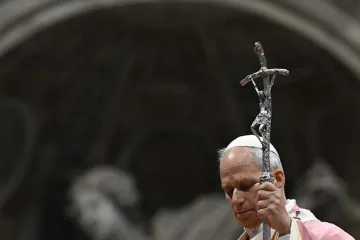 Papa Leão XIV celebra a missa do Jubileu dos Prisioneiros no Vaticano em 14 de dezembro de 2025