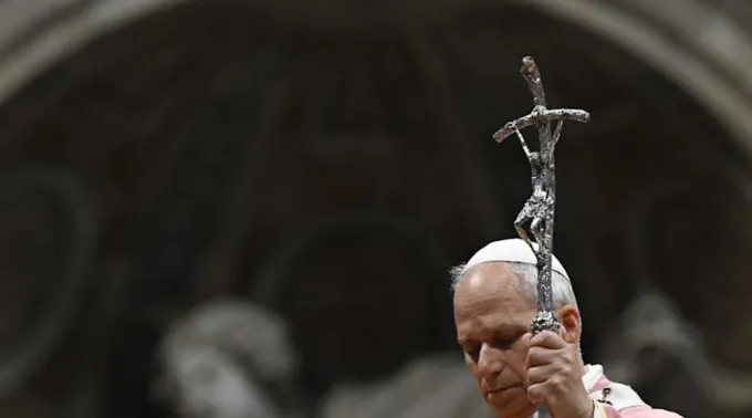 Papa Leão XIV celebra a missa do Jubileu dos Prisioneiros no Vaticano em 14 de dezembro de 2025 ?? 