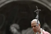 Papa Leão XIV celebra a missa do Jubileu dos Prisioneiros no Vaticano em 14 de dezembro de 2025.