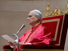Papa Leão XIV discursa hoje (9) para embaixadores e outros representantes diplomáticos junto à Santa Sé no Palácio Apostólico, no Vaticano.