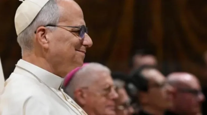 Papa Leão XIV no concerto de Natal do Coro da Capela Sistina, em 3 de janeiro de 2026 ?? 