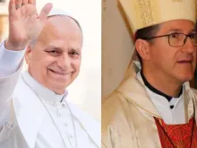 Papa Leão XIV e Luis Manuel Alí Herrera.