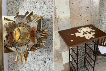 Profanação da paróquia do Sagrado Coração de Jesus no Estado da Baja California, no México