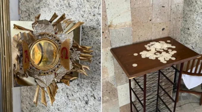 Profanação da paróquia do Sagrado Coração de Jesus no Estado da Baja California, no México ?? 