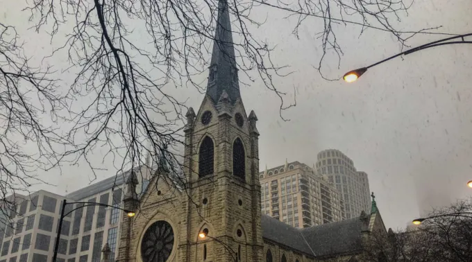 Catedral do Santo Nome em Chicago, EUA ?? 