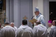 Bispo Stanislav Přibyl celebra missa em Litoměřice, República Tcheca, no mês passado. O papa Leão XIV o nomeou ontem (2) arcebispo de Praga.