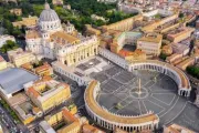 Praça de São Pedro, no Vaticano.