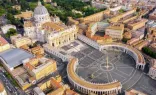 Praça de São Pedro, no Vaticano.