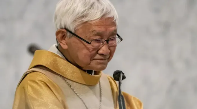 Cardeal Zen prega em Hong Kong ?? 